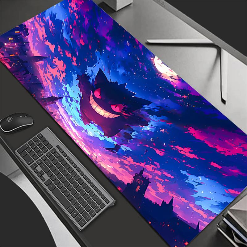 

xcm Mouse Pad Gamer Large Computer Notebook Pc Mousepad xxl Carpet Gaming Accessories PPokemons GGengar Keyboard Desk Mat 800x300x2mm
