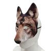 Realistic Animal Wolf Face Mask EVA Texture Ensuring Comfort Suitable for Halloween Carnival Costume Parties Wear