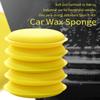 12Pcs Car Waxing Polish Sponges 10cm Car Detailing Wax Applicator Pads Round Pocket Microfiber  Sponges Car Cleaning
