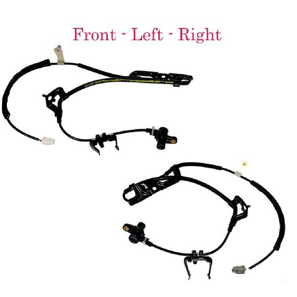 2 ABS Speed Sensor Front / Left & Right Fits: Toyota Sienna 2004-2010 AWD  FWD