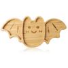 Halloween Charcuterie Board Halloween Bat-Shaped Serving Tray for Cheese Portable Food Storage Plate for Seafood Fruits Meats