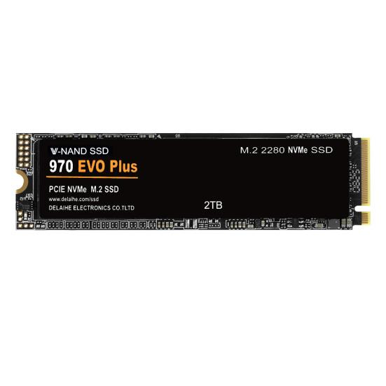 970 EVO Plus PCIe 4.0 M.2 NVMe TLC SSD 1/2/4TB Maximum Read 7300MB/s Max Write 6800MB/s AI Applications Gaming Video Editing Internal Solid