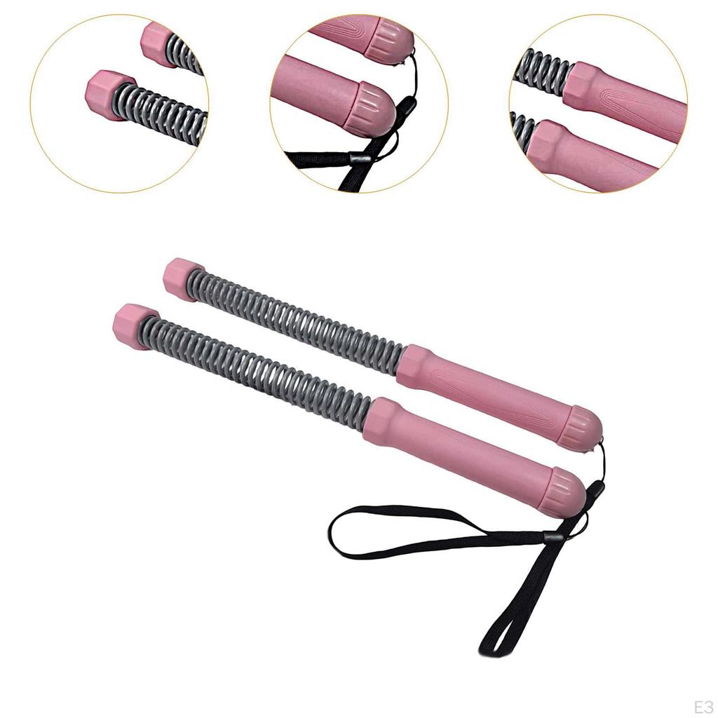 2x Bezlanová bojová lana Praktická pro domácí posilovnu Silový trénink Kancelář