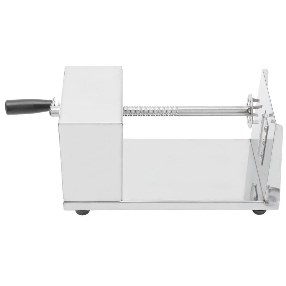 Four-Prong Shaft Spiral Potato Cutter Hand Crank Manual Potato Cutter Home Kitchen