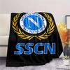 1 ud. S.S.C. Manta de Franela con Estampado de Nápoles, Alta Calidad para Todas las Estaciones, Decoración del Hogar, Calidez y Confort, Perfecta para Regalos de Navidad