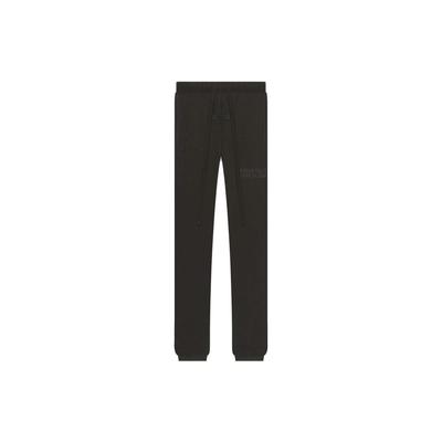 Knit Sweatpants SS23 With Logo Print Men Bottoms Faded-Black FOG-SS23-340