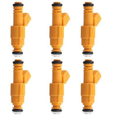 Fuel Injectors 6 Pieces 0280155710 Fuel Injector Nozzle For JEEP CHEROKEE WRANGLER COMANCHE 1987-1998 4.0L