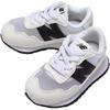 New Balance Nb 237 Comfortable Versatile Anti-Kick Durable Low-Top Walking Shoes Baby Shoes White IH237DEP