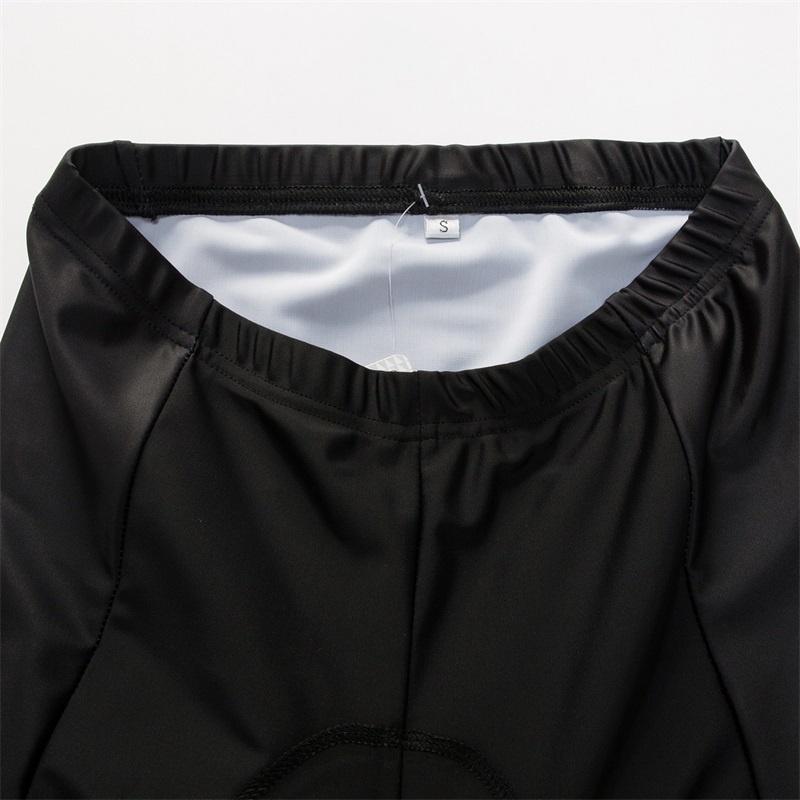 Anti-Schweiß-Kurzes Radtrikot Schwarze Trägerhose Fahrradbekleidungsset Sporttrikots Bunte Streifen Schwarze Herren Radsportbekleidung Anzüge