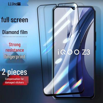 Langke iQOO Tempered Glass Screen Protector