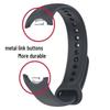 ZhiDai Metal Grain Silicone Wristband for Xiaomi Mi Band 8/9 - Men's & Women's Trendy Smart Band Replacement.