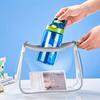 480ML Cartoon Kid Water Bottle With Straw BPA Free Child Drinking Kettle  Plastic Portable Transparent School Travel Cute Cup