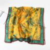 Fashion Versatile Encrypted Yourou Yarn Printing Spring and Summer Silk Scarf Large Long Scarf Travel Shawl Sunscreen Women's Scarf Headscarf