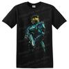 Halo Master Chief T Shirt Green Armored Soldier Sci Fi Gamer Graphic Art Tee