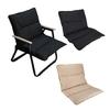 Portable Folding Cushion Seats  Camping Chair Pad Replacement Stadium Seats Pad Outdoor Chair Cotton Cushion Easy to Carry