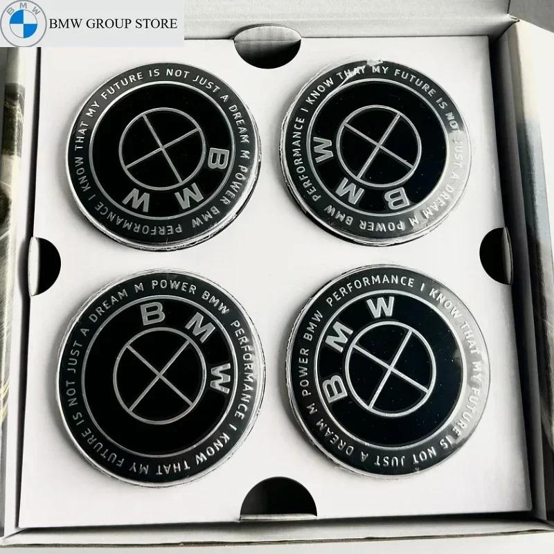 

2025 Hot BMW GROUP 4Pcs 56MM 68MM Floating Wheel Center Cap For BMW M E39 E46 E60 E90 F10 F30 G32 G38 G01 G02 G05 F45 F46 F48 F4