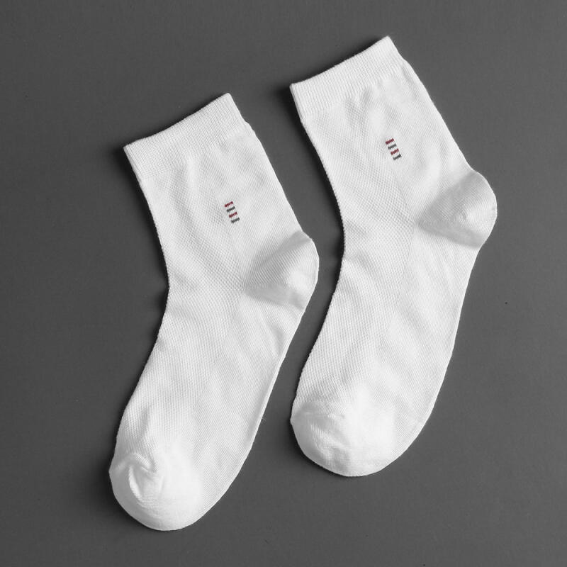 Windup Men s Mid-Calf Socks (6 Pack) (White)