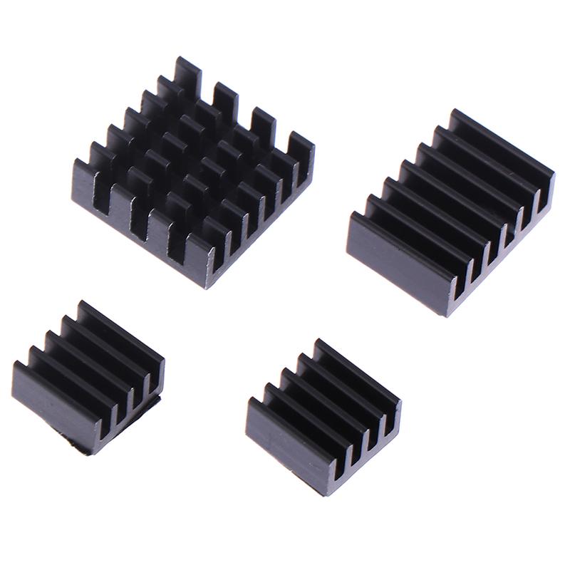 Cpu Ram Lan Usb Aluminum Heat Sink Radiator Cooling For Raspberry Pi 4B