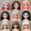 1 Pies Head for 30cm Girl Doll 1/6 Bjd Prinss  Acssories Children Dress Up Toy Diy Only Head