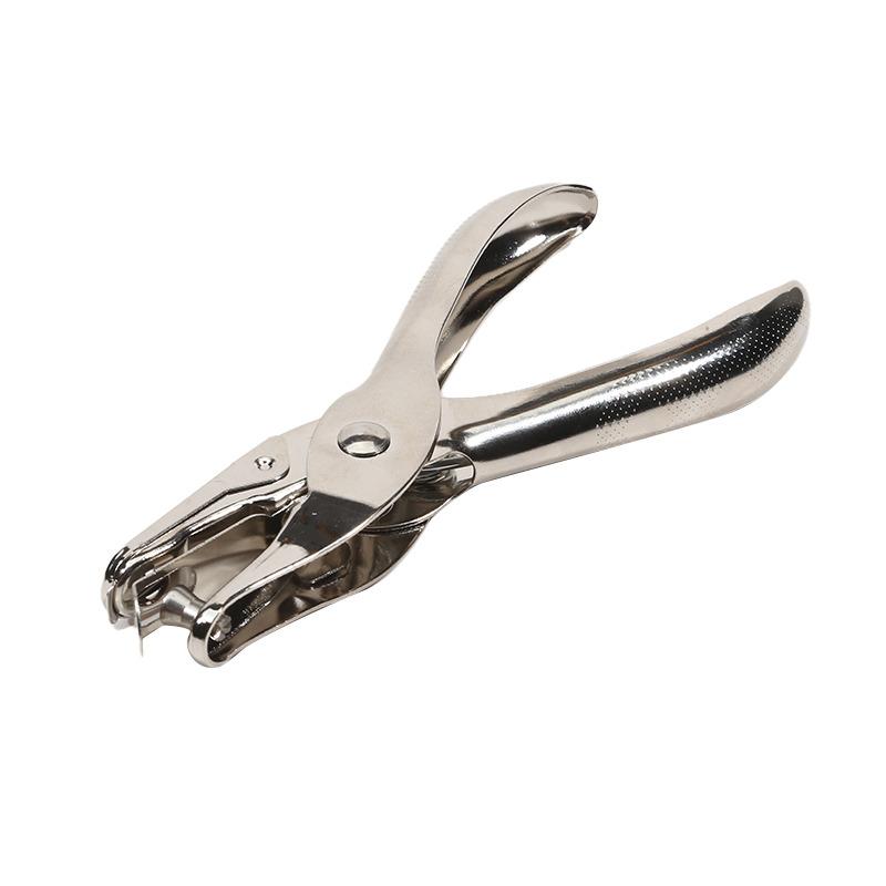 

1Pc Hole Punch Heart/Round/Pentagram/Triangle/Square Hole Punch Metal Single Puncher Hole Embossing Device Paper Shaper Cutter