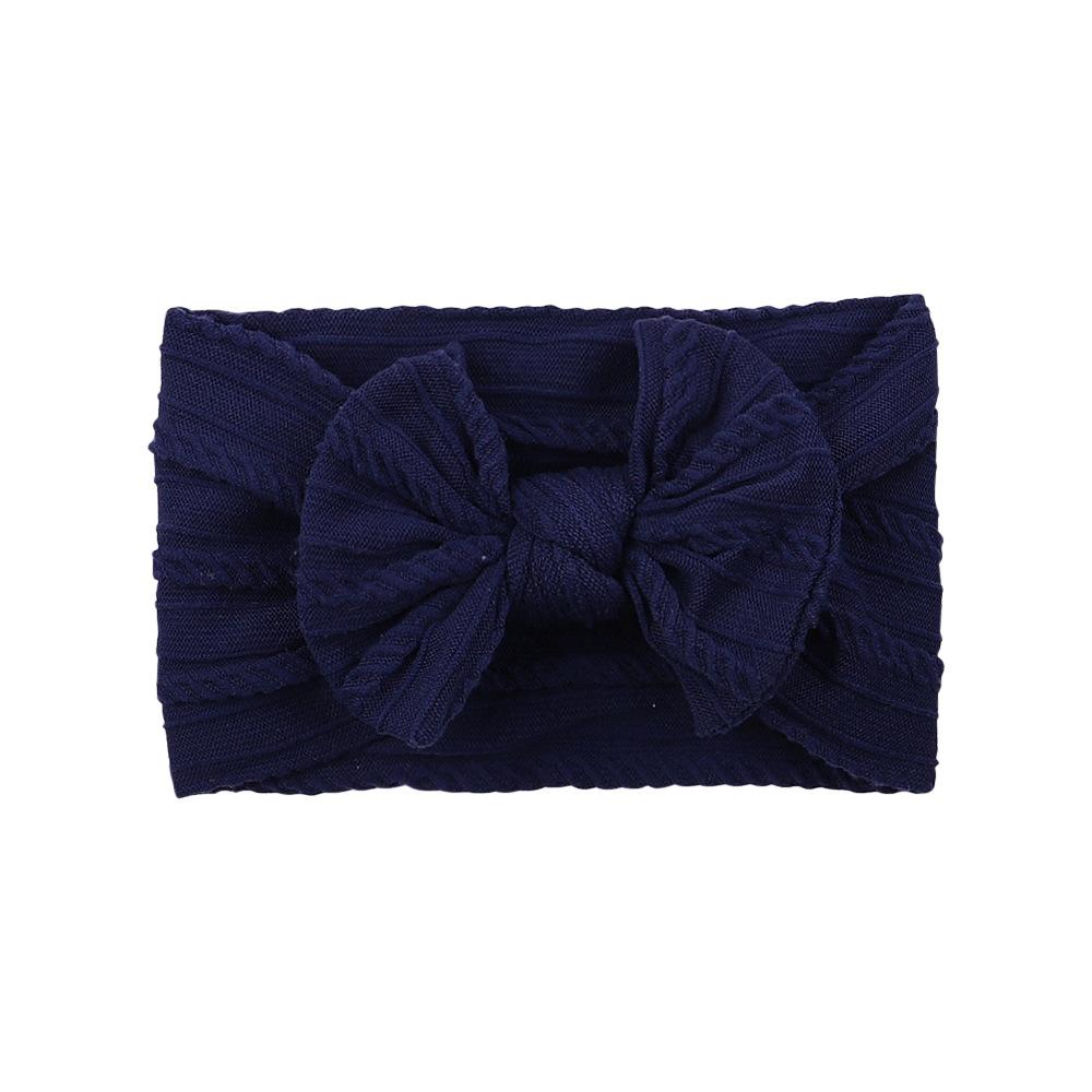 Baby Headband, Elastic Wide Brim Bow Children's Headband