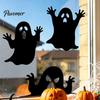 Indoor Outdoor Window Art Halloween Ghost Silhouette Static Stickers, Waterproof PVC Decals, Cling Stickers Removable Clings for Home Party