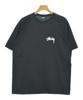 STUSSY Trička/Kombinace materiálů Černá L 2200610791055 Unisex Tričko