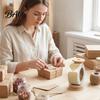 Round Paper Stickers Blank Label Stickers, Self?Adhesive Gift Tag 250 Labels Per Roll, Assorted for Handmade Items Shapes Jars, Bottles, Wrapping,