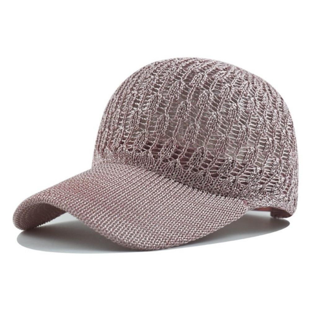 Solid Color Women's Peaked Cap Breathable Duck Tongue Cap Fashion Accessory Baseball Cap Summer