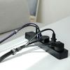 Cable organizer Velcro tape 3m black
