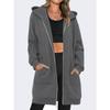 Women's Zip Up Hooded Hoodie Long Sleeve Loose Fit Casual Pullover Sweatshirt Top