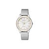 Ecology Drive Collection Light Powered Quartz Movement Steel Strap Watch Women's Watch EM0504-81A