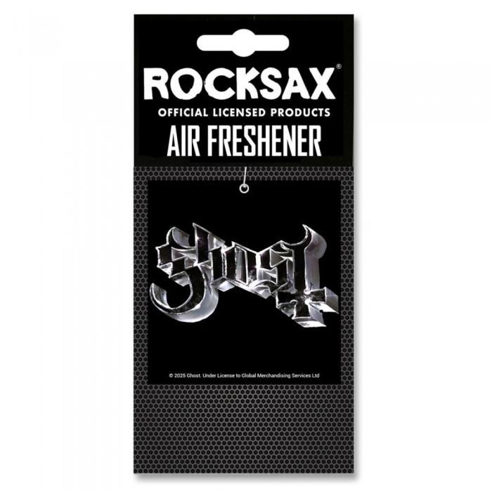 Ghost Chrome Logo Air Freshener