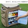 Dod Babekoro 2 Refrigerator Type Soft Cooler Box Convenient Side Pocket That Can Hold Aluminum Foil CL1-653-TN