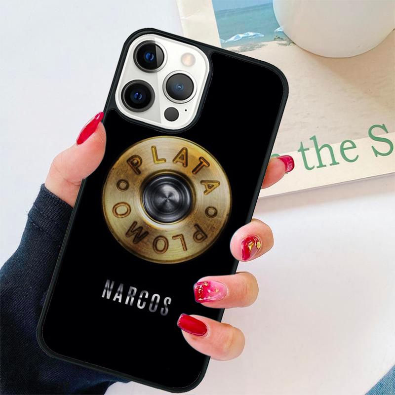 Narcos TV Series Pablo Escobar Phone Case For iPhone 17 Air 16 16e 15 14 plus 11 12 13 Pro max Bumper Shell Cover coque