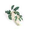 Broșă Trendy din Aliaj cu Palmier Cardigan Pin Versatil Accesoriu la Modă pentru Decorarea Îmbrăcămintei Bijuterie Cadou