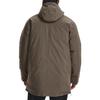 Under Armour Embroidered Letter Zip Hooded Down Jacket Men Outerwear Brown 1375450-366