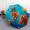 Clownfish, Aquarium Theme 8 Bone Hand Automatic Folding Umbrella, Compact and Portable Design, A Perfect Gift for Birthday, Christmas or Bus