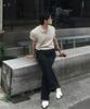 MINDBRIDGE Cable Collar Short Sleeve Knit - 3 Colors