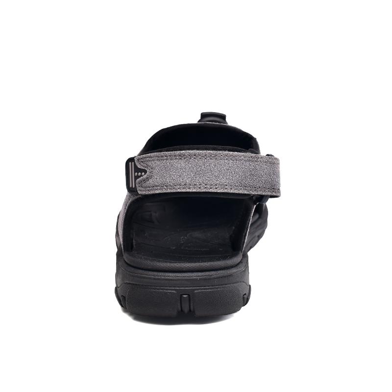 Velké pánské semišové venkovní plážové boty odolné proti skluzu a opotřebení Sandály Sandály na špičce Římské boty