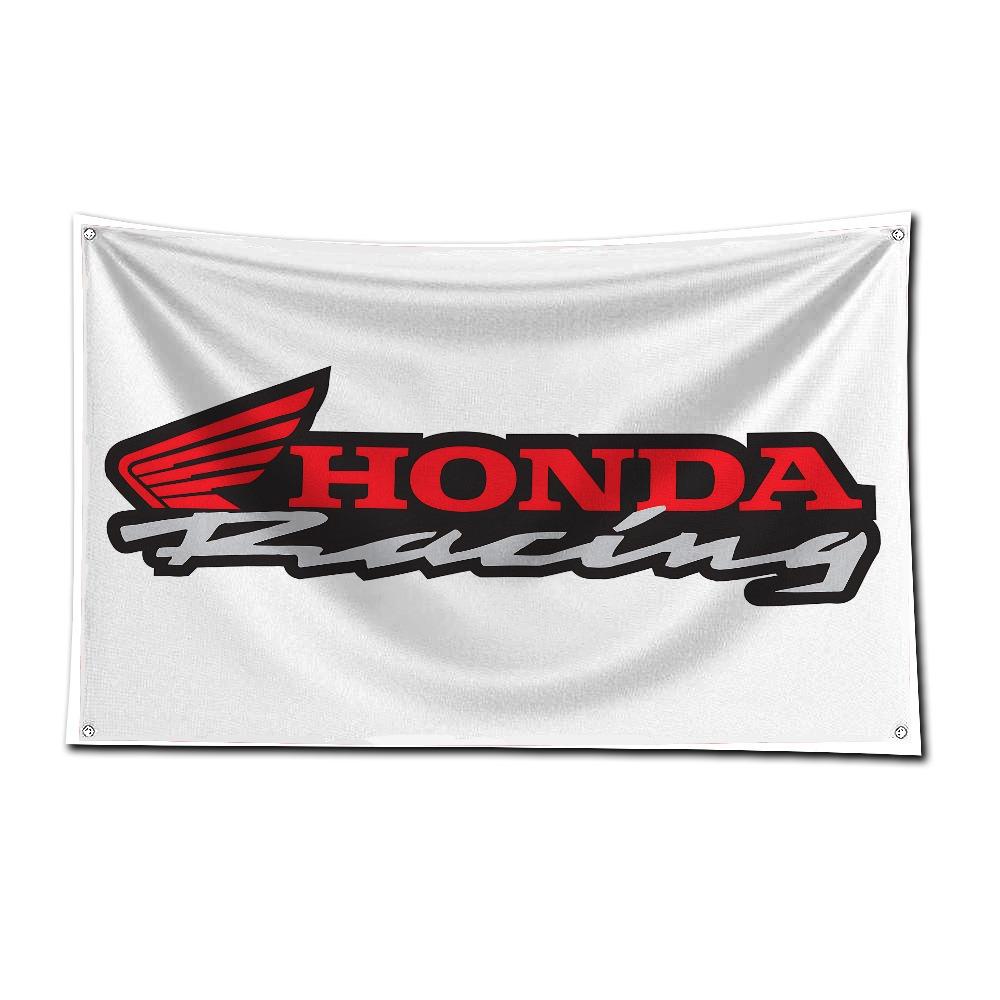 Fahsion H-Hondas Large Size Flags Printing Patterns Family Gatherings Outdoor Atmosphere Flags Camping Party Decorations Banners akx256