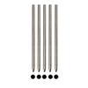 5/10/50 PCS 67mm Pen Refill Metal Ballpoint Pen Refills Office School Supplies Stationery Gifts Blue Black Pen Refills