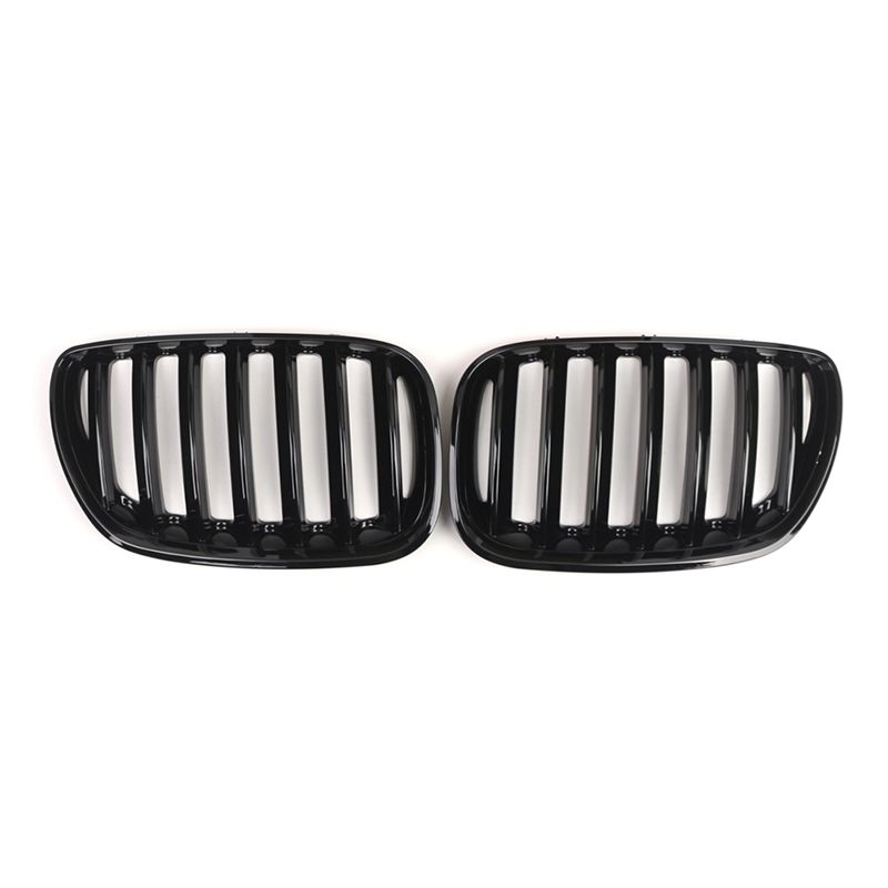 Custom Kidney Grille Upgrade For BMW X5 E53 LCI 2004-2006, Model Numbers 51137113733 And 51137113734