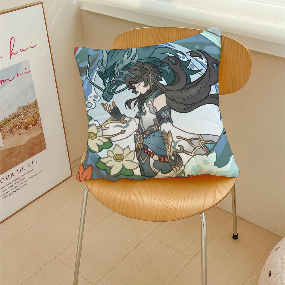 Game Honkai Star Rail cushion cover Pillow Cover Decoration Room Home Sofa living Office Car Nordic Simplicity