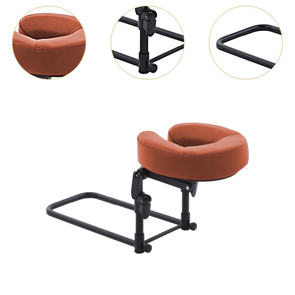 Coussin de Support pour Tête et Visage Confortable Réutilisable Kit de Massage à Domicile pour Récupération Chirurgie Oculaire Lit de Beauté Bureau