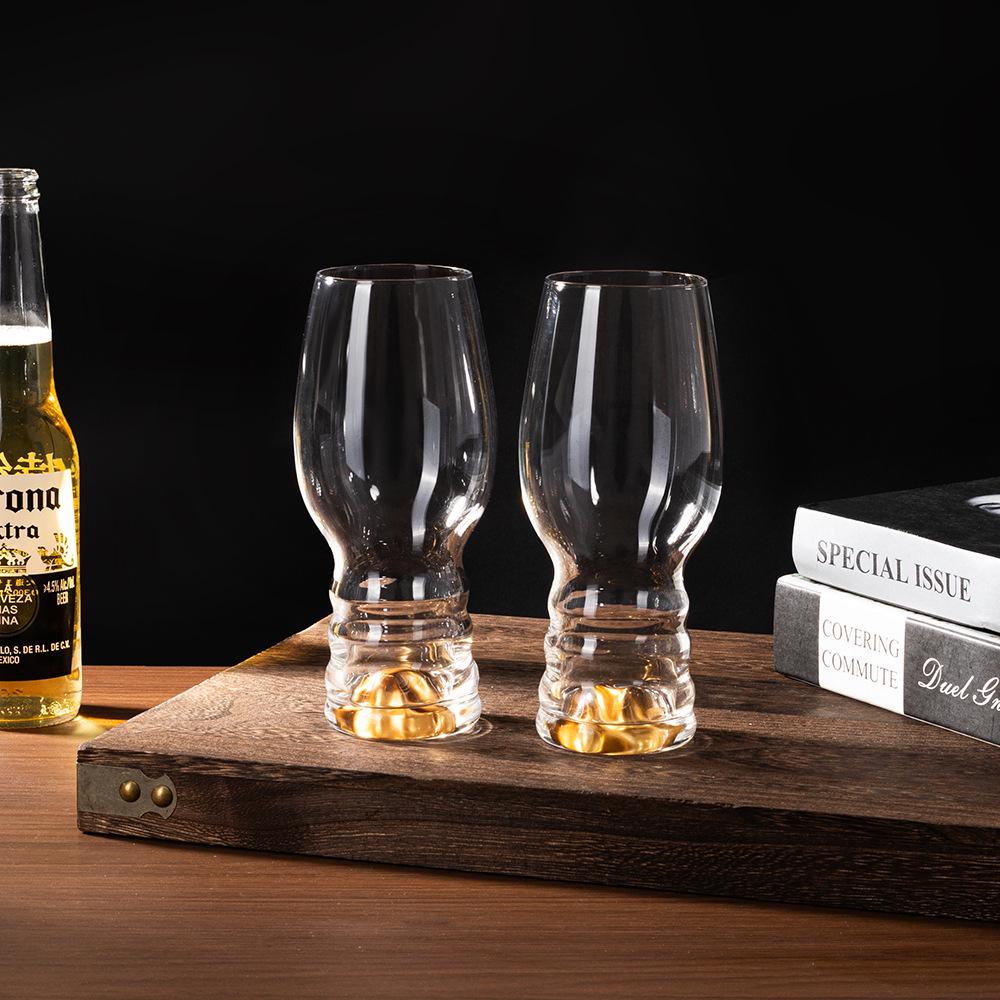 Creative Luxury Lead-Free Crystal Beer Mug Set - High-End Craft Glasses for Home and Entertaining