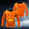 Vintage Men Hoodie 3D Print Halloween Skull Pattern Fashion Style Pullover Personality Oversize Men's Hoodie Clothing Tops