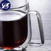 Trendshome Decor 300ml Double Wall Heat Resistant Glass Cup Milk Juice Insulation Drinking Mug