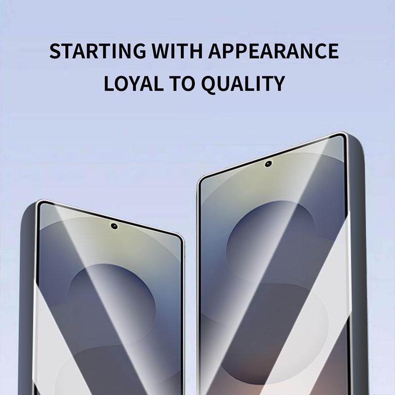 Kolay Kurulum HD Seramik Film Tam Kapsama Ekran Koruyucu Samsung Galaxy S25 S24 S23 S22 Ultra Plus İçin