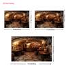 Medieval Stone Dungeon Tavern Bar Tapestry Wall Hanging For Game Room Bedroom Decor Rustic Fantasy Art Print Home Decorationgift